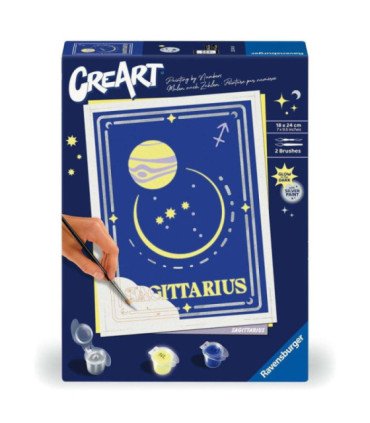 Kit pintar con números ravensburger creart
