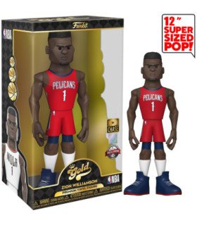 FUNKO POP! GOLD 12" NBA: ZION WILLIAMSON (30 CM) CHASE LIMITED EDITION