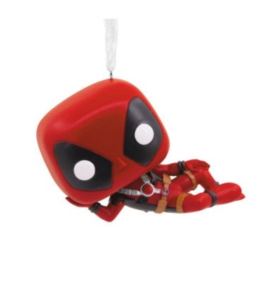 Adorno navidad funko marvel deadpool figura