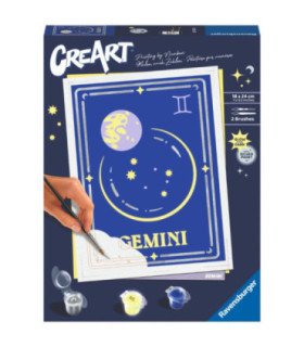 Kit pintar con números ravensburger creart