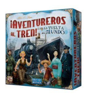 Juego mesa ¡aventureros al tren! la