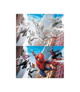 Puzzle rascar prime 3d marvel multi