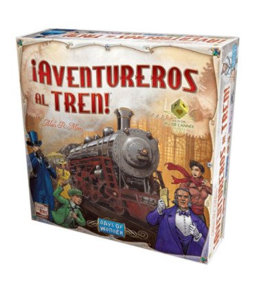 Juego mesa aventureros al tren pegi
