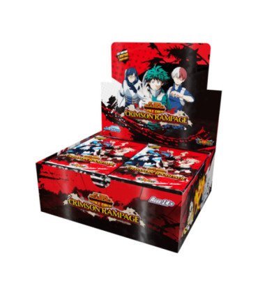 Juego cartas my hero academia booster