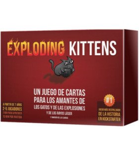 Juego mesa exploding kittens pegi 7