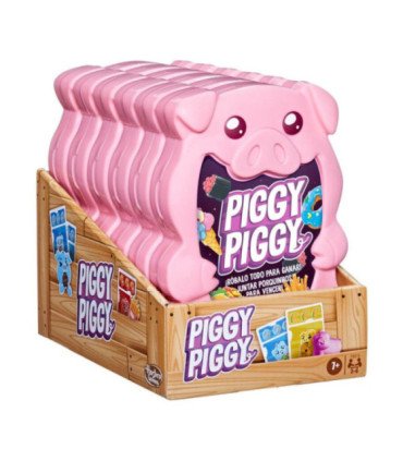 Juego cartas hasbro piggy piggy