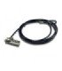 Cable seguridad coneptronic portatiles 1.8m combinacion