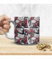 Taza xl paladone spider - man página comic