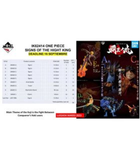 Ichiban kuji banpresto one piece signs
