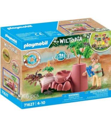 Playmobil wiltopia -  rocas con arañas