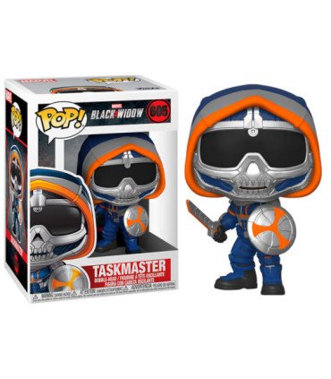 Funko pop marvel viuda negra taskmaster