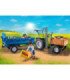 Playmobil tractor con remolque