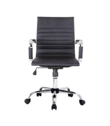 Silla oficina equip 651002 negra ergonomica