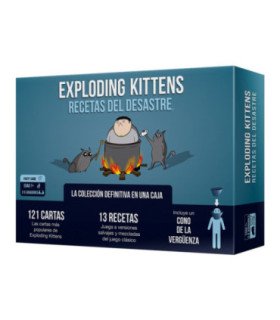 Juego mesa exploding kittens recetas del