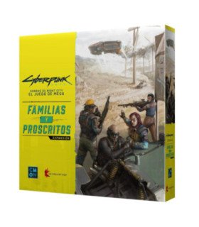 Juego mesa cyberpunk 2077: familias y