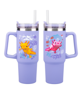Vaso termo con pajita paladone minecraft