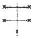 Soporte mesa ewent ew1514 4 monitores