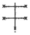 Soporte mesa ewent ew1514 4 monitores