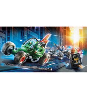 Playmobil ciudad kart policial persecucion ladron
