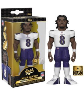FUNKO POP! GOLD 5" NFL: RAVENS - LAMAR JACKSON CHASE LIMITED EDITION (12 CM)