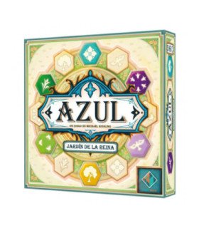 Juego mesa azul jardín la reina