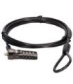 Cable seguridad conceptronic combinacion 4 digitos