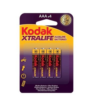 Blister pilas kodak alcalina xtralife aaa