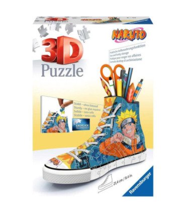 Puzzle 3d ravensburger sneaker -  naruto