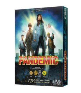 Juego mesa asmodee pandemic pegi 8