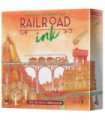 Juego mesa railroad ink: edicion rojo