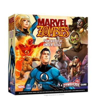 Juego mesa marvel zombies: fantastic 4
