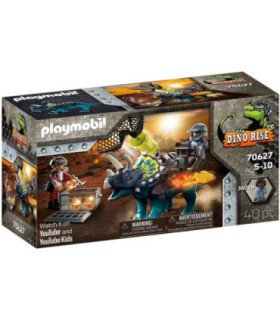 Playmobil triceratops: disturbios por las piedras