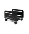 Soporte cpu suelo con ruedas tooq