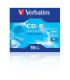 Verbatim cd - r 800mb 40x tarrina 10