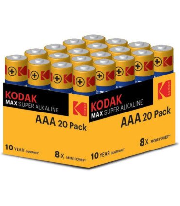 Blister pilas kodak alcalina max aaa