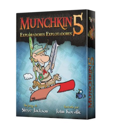 Juego mesa munchkin 5: exploradores pegi