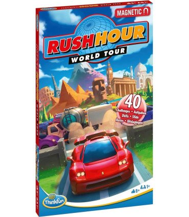 Puzzle magnético viaje rush hour world