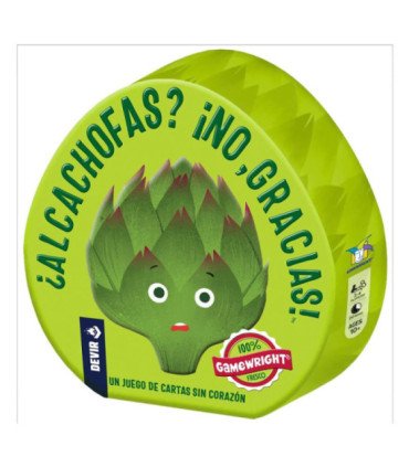 Juego mesa devir alcachofas ¡no gracias!