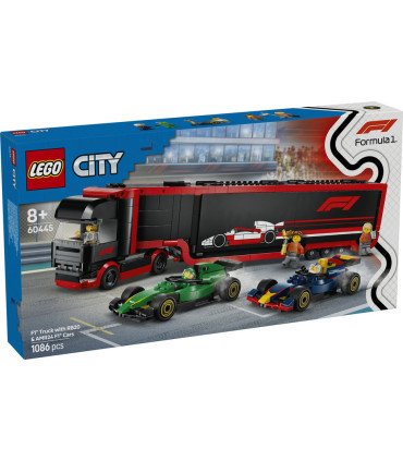 Lego city formula 1 camión con