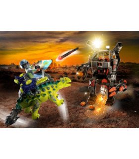 Playmobil saichania: defensa del luchador