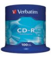 Verbatim cd - r 700mb 48x tarrina 100