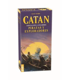 Juego mesa devir catan piratas y