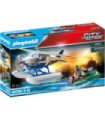 Playmobil policia hidroavion: persecucion contrabandista