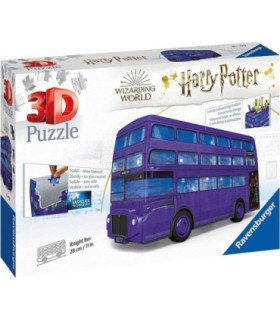 Puzzle 3d ravenzburger harry potter autobus