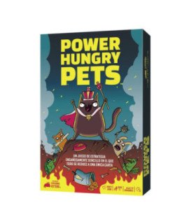 Juego mesa power hungry pets edad