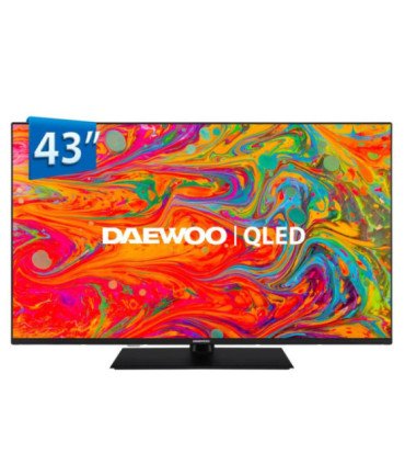 Tv daewoo 43 pulgadas qled 4k uhd
