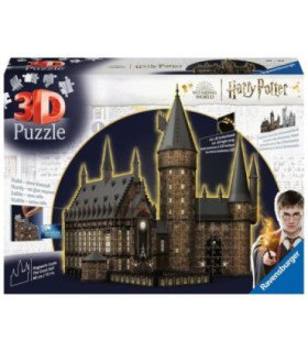 Puzzle 3d ravensburger harry potter castillo