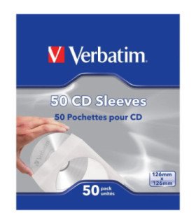 Fundas papel verbatim cd pack 50
