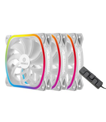 Ventilador gaming enermax squa rgb blanco
