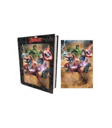 Puzzle libro lenticular prime 3d marvel